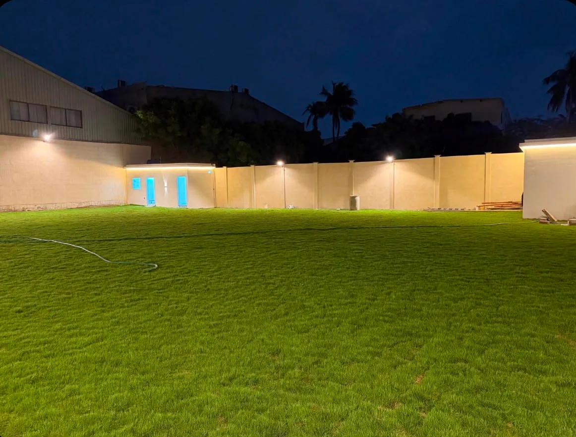 Private lawn