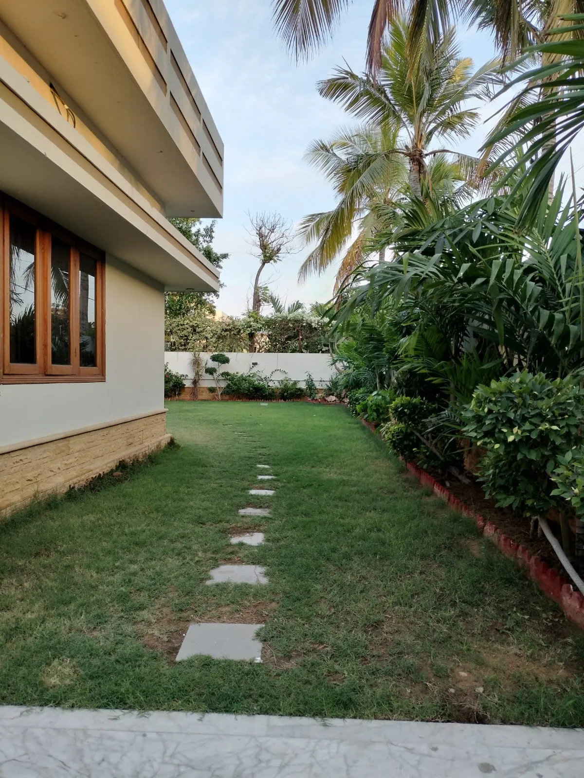 Private lawn