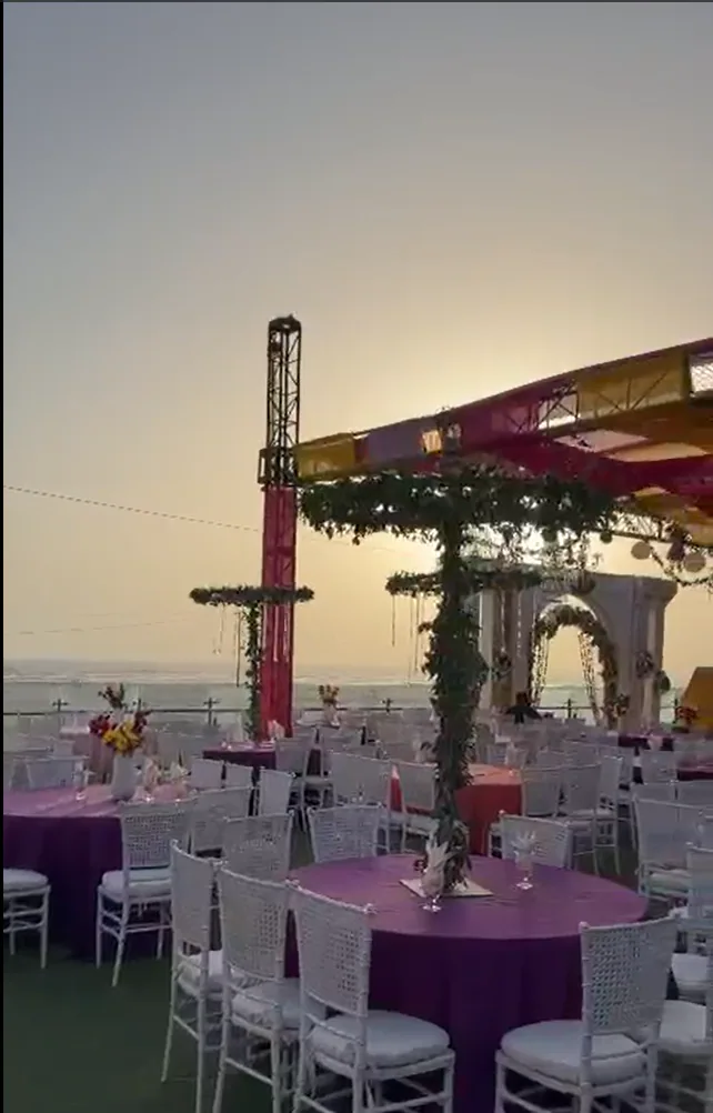 Sea facing venue